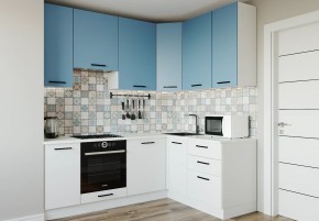 Кухонный гарнитур угловой Капри 2200х1600 h950 (Стол. 38мм) в Челябинске - cheliabinsk.ok-mebel.com | фото