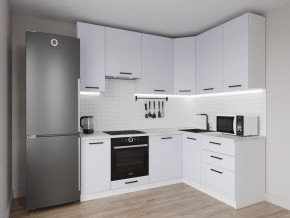 Кухонный гарнитур угловой Смоки 2200*1600 h950 (Стол. 26мм) в Челябинске - cheliabinsk.ok-mebel.com | фото