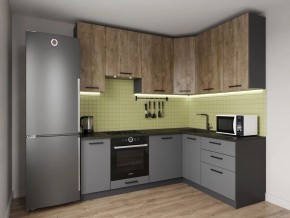 Кухонный гарнитур Умбра 2200*1600 h950 (Стол. 38мм) в Челябинске - cheliabinsk.ok-mebel.com | фото