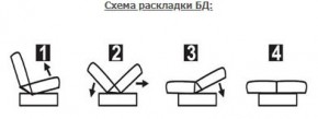 ЛАУРА ЛЮКС Диван Лаура Люкс БД+2подушки в Челябинске - cheliabinsk.ok-mebel.com | фото 7