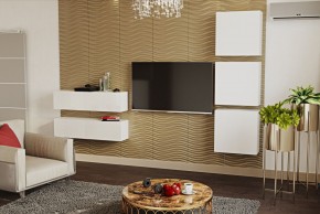 ЛИНДА Гостиная (Белый/Белый) в Челябинске - cheliabinsk.ok-mebel.com | фото 4