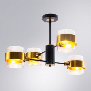 Люстра на штанге Arte Lamp Carlo A8205SP-4BK в Челябинске - cheliabinsk.ok-mebel.com | фото 2