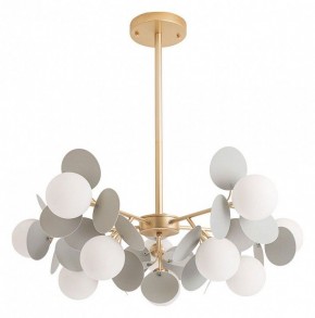 Люстра на штанге Arte Lamp Peacock A1369SP-10GY в Челябинске - cheliabinsk.ok-mebel.com | фото