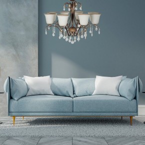 Люстра на штанге Arti Lampadari Borgese Borgese E 1.1.8.602 GB в Челябинске - cheliabinsk.ok-mebel.com | фото 2