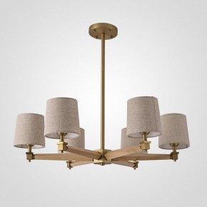 Люстра на штанге Imperiumloft Jorgenson Beige/Light wood STAVRA01 в Челябинске - cheliabinsk.ok-mebel.com | фото