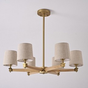 Люстра на штанге Imperiumloft Jorgenson Beige/Light wood STAVRA01 в Челябинске - cheliabinsk.ok-mebel.com | фото 3