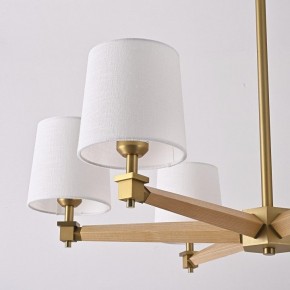 Люстра на штанге Imperiumloft Jorgenson White/Light wood STAVRA01 в Челябинске - cheliabinsk.ok-mebel.com | фото 11