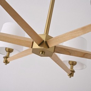 Люстра на штанге Imperiumloft Jorgenson White/Light wood STAVRA01 в Челябинске - cheliabinsk.ok-mebel.com | фото 13