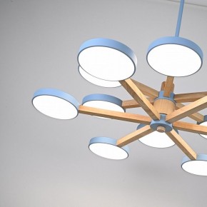Люстра на штанге Imperiumloft TURNA Blue TURNA-DBL01 в Челябинске - cheliabinsk.ok-mebel.com | фото 6
