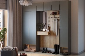 МЕБЕЛЬСОН К11 Прихожая (графит) в Челябинске - cheliabinsk.ok-mebel.com | фото