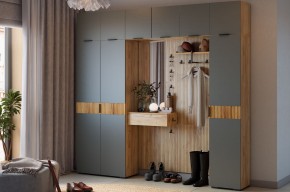 МЕБЕЛЬСОН К12 Прихожая (графит) в Челябинске - cheliabinsk.ok-mebel.com | фото