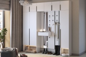 МЕБЕЛЬСОН К32 Прихожая (белое дерево) в Челябинске - cheliabinsk.ok-mebel.com | фото