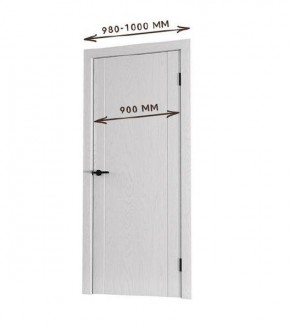 Межкомнатная дверь Bolivar Каньон браун (комплект) 900 в Челябинске - cheliabinsk.ok-mebel.com | фото