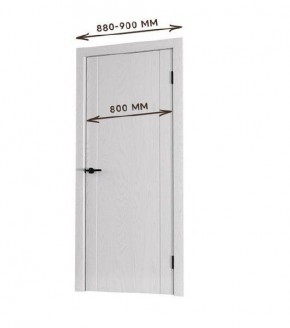 Межкомнатная дверь Bolivar Роялвуд белый (комплект) 800 в Челябинске - cheliabinsk.ok-mebel.com | фото