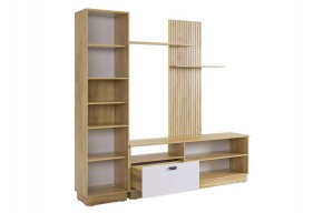 МОДИ К1 Гостиная (белое дерево) в Челябинске - cheliabinsk.ok-mebel.com | фото 7