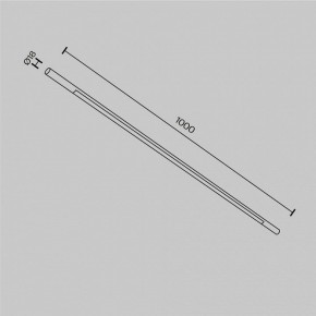 Модульный светильник Maytoni Basis C100CL-L1000-24W3-6K-B в Челябинске - cheliabinsk.ok-mebel.com | фото 6