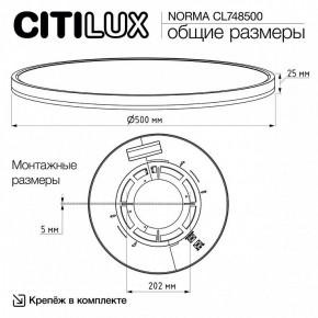 Накладной светильник Citilux Norma CL748500 в Челябинске - cheliabinsk.ok-mebel.com | фото 11