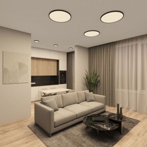 Накладной светильник Denkirs THIN DK6522-BK в Челябинске - cheliabinsk.ok-mebel.com | фото 4