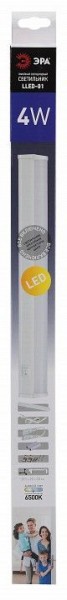 Накладной светильник Эра  LLED-01-04W-6500-W в Челябинске - cheliabinsk.ok-mebel.com | фото 4