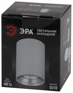 Накладной светильник Эра  OL1 GU10 SL/CH в Челябинске - cheliabinsk.ok-mebel.com | фото 8