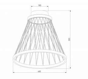 Накладной светильник Eurosvet Cesta 40018/1 LED коричневый в Челябинске - cheliabinsk.ok-mebel.com | фото 4