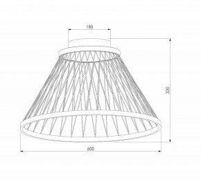 Накладной светильник Eurosvet Cesta 40019/1 LED коричневый в Челябинске - cheliabinsk.ok-mebel.com | фото 4