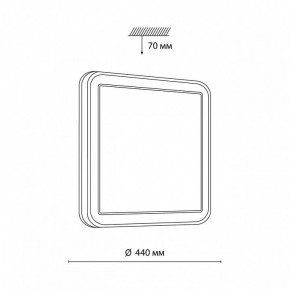 Накладной светильник Sonex Akuna 7621/DL в Челябинске - cheliabinsk.ok-mebel.com | фото 8