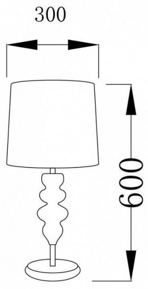 Настольная лампа декоративная Lucia Tucci Bristol 8 BRISTOL T897.1 в Челябинске - cheliabinsk.ok-mebel.com | фото 3