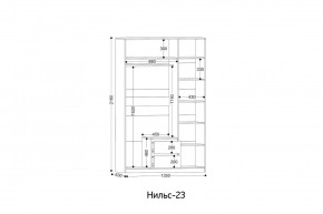 НИЛЬС - 23 Шкаф 3-х створчатый в Челябинске - cheliabinsk.ok-mebel.com | фото 2