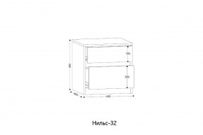 НИЛЬС - 32 Тумба в Челябинске - cheliabinsk.ok-mebel.com | фото 2