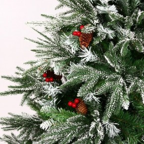 Новогодняя елка с ягодами и снегом (ПВХ+силикон) 150 в Челябинске - cheliabinsk.ok-mebel.com | фото 3