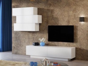 ПАОЛА Гостиная (Белый/Белый) в Челябинске - cheliabinsk.ok-mebel.com | фото 4
