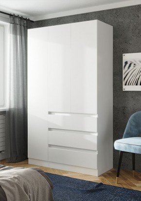 ПАРУС Шкаф 3-х ств. 1200 (белый) в Челябинске - cheliabinsk.ok-mebel.com | фото