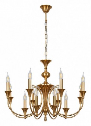 Подвесная люстра Arte Lamp Collinetta A4094LM-12PB в Челябинске - cheliabinsk.ok-mebel.com | фото 2