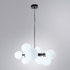 Подвесная люстра Arte Lamp Gemini A2243SP-10BK в Челябинске - cheliabinsk.ok-mebel.com | фото 3