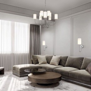 Подвесная люстра Eurosvet Abbey 60164/10 никель Smart в Челябинске - cheliabinsk.ok-mebel.com | фото 5