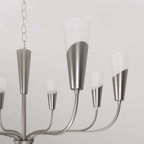 Подвесная люстра Eurosvet Rhyton 60167/8 никель в Челябинске - cheliabinsk.ok-mebel.com | фото 8