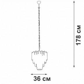 Подвесная люстра Vitaluce V58470 V58470-8/5 в Челябинске - cheliabinsk.ok-mebel.com | фото 4