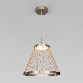 Подвесной светильник Eurosvet Cesta 40016/1 LED коричневый в Челябинске - cheliabinsk.ok-mebel.com | фото 2