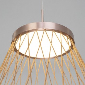 Подвесной светильник Eurosvet Cesta 40016/1 LED коричневый в Челябинске - cheliabinsk.ok-mebel.com | фото 6