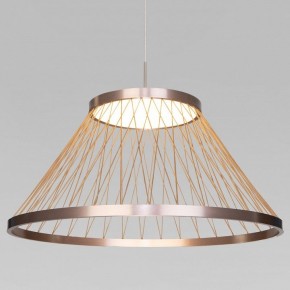 Подвесной светильник Eurosvet Cesta 40017/1 LED коричневый в Челябинске - cheliabinsk.ok-mebel.com | фото