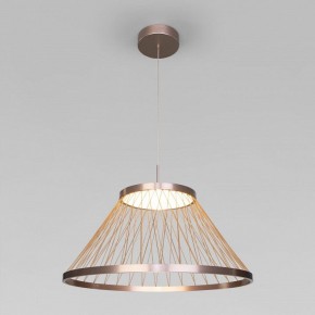 Подвесной светильник Eurosvet Cesta 40017/1 LED коричневый в Челябинске - cheliabinsk.ok-mebel.com | фото 2