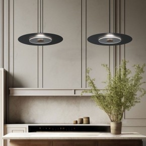 Подвесной светильник Eurosvet Kontur 40030/1 LED черный в Челябинске - cheliabinsk.ok-mebel.com | фото 3