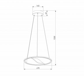 Подвесной светильник Eurosvet Occhio 40026/1 LED серый в Челябинске - cheliabinsk.ok-mebel.com | фото 5