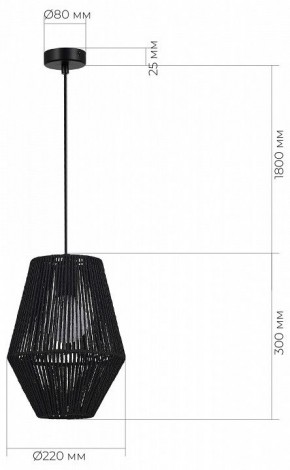 Подвесной светильник EVOLUCE ETTAN SLE6025-413-01 в Челябинске - cheliabinsk.ok-mebel.com | фото 6