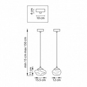 Подвесной светильник Lightstar Meringe 799033 в Челябинске - cheliabinsk.ok-mebel.com | фото 4