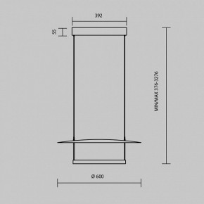 Подвесной светильник Maytoni Ambience MOD280PL-L30B3K1 в Челябинске - cheliabinsk.ok-mebel.com | фото 4