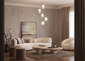 Подвесной светильник Maytoni Aura MOD016PL-05BS в Челябинске - cheliabinsk.ok-mebel.com | фото 4