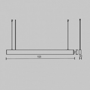 Подвесной светильник Maytoni BASIS P051PL-36W2.7-6K-W в Челябинске - cheliabinsk.ok-mebel.com | фото 7