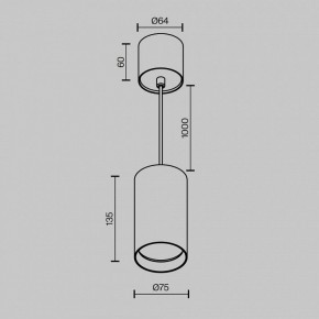 Подвесной светильник Maytoni Vol P100PL-20W3K-BS в Челябинске - cheliabinsk.ok-mebel.com | фото 7